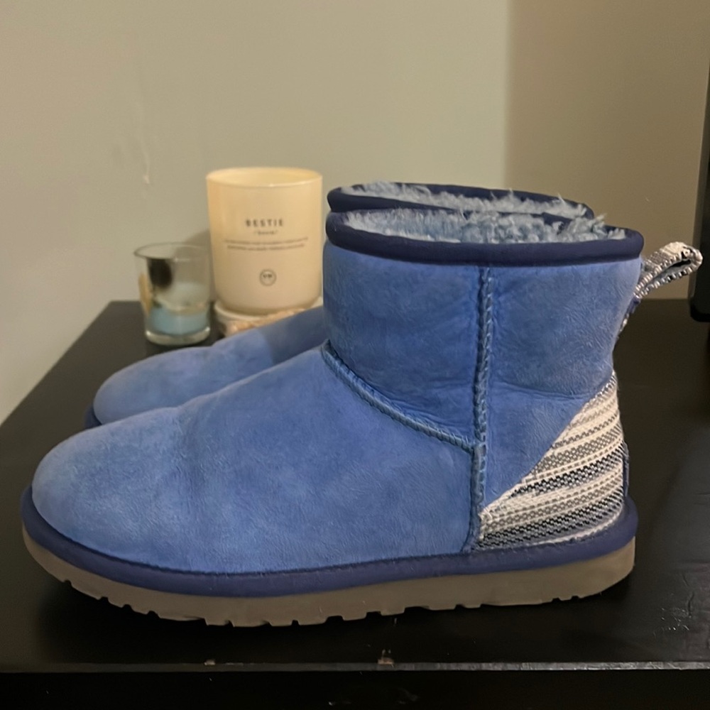 Used sea blue uggs